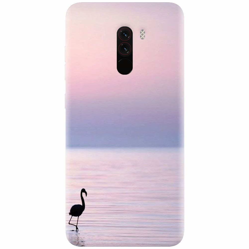 Husa silicon pentru Xiaomi Pocophone F1, Flaminsgo Sunset