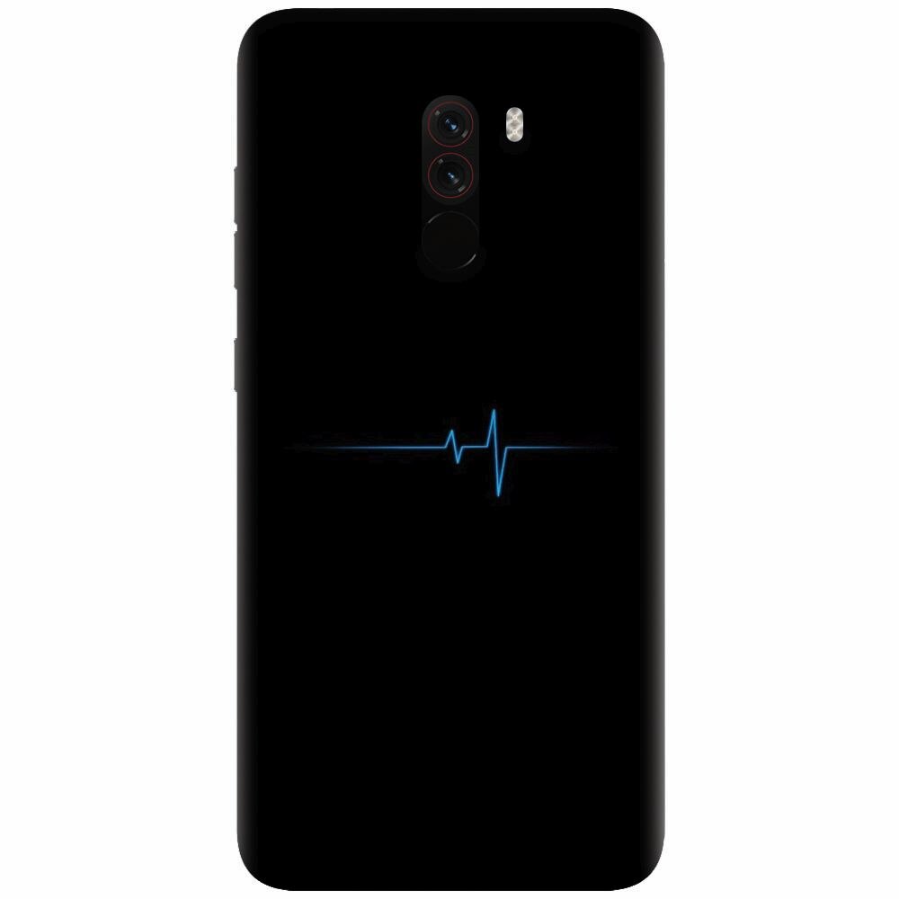 Husa silicon pentru Xiaomi Pocophone F1, Heartbeat