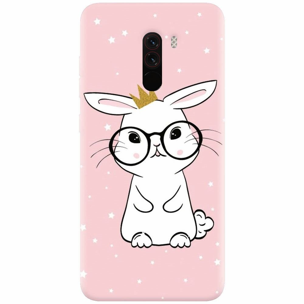 Husa silicon pentru Xiaomi Pocophone F1, Cute Rabbit