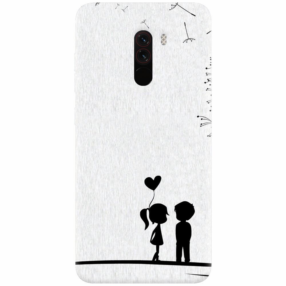 Husa silicon pentru Xiaomi Pocophone F1, In Love