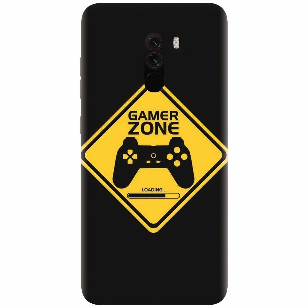 Husa silicon pentru Xiaomi Pocophone F1, Gamer Zone