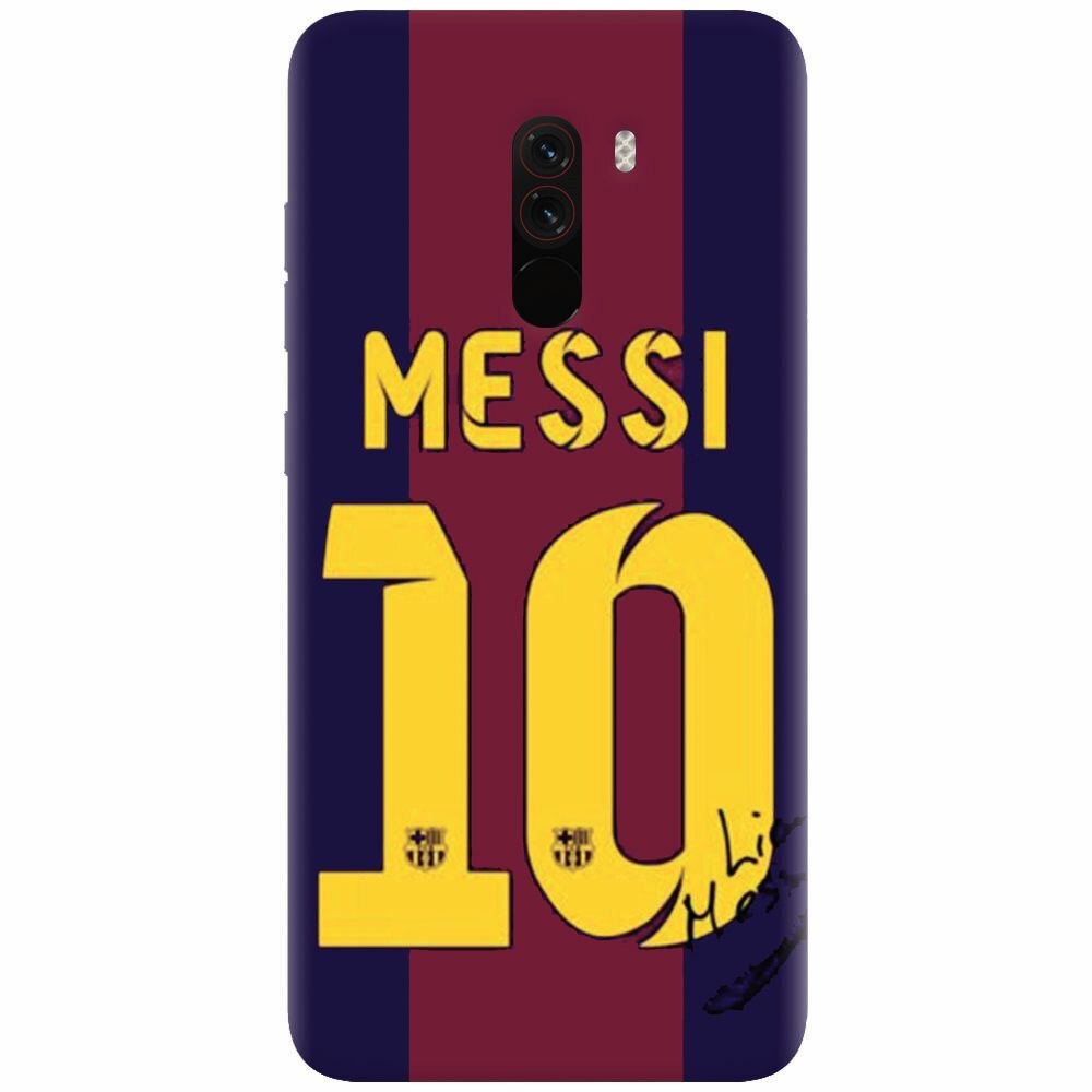 Husa silicon pentru Xiaomi Pocophone F1, Messi 0