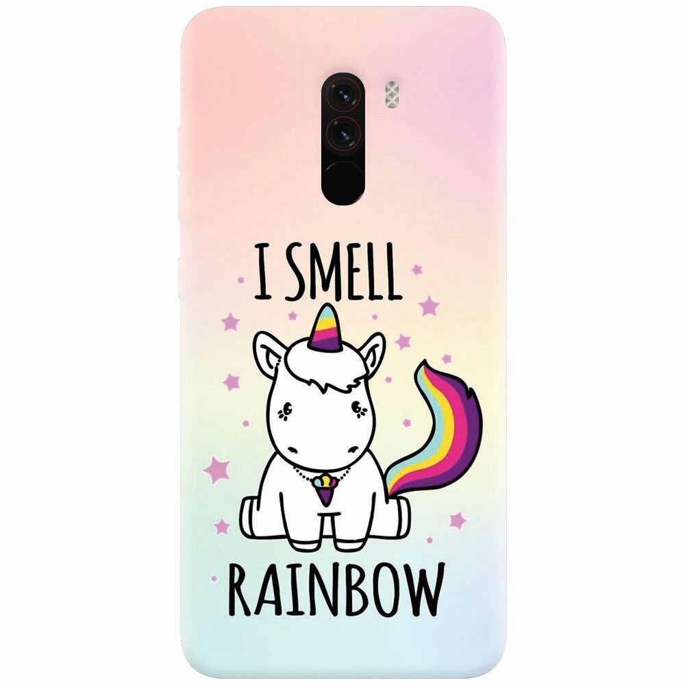 Husa silicon pentru Xiaomi Pocophone F1, I Smell Rainbow