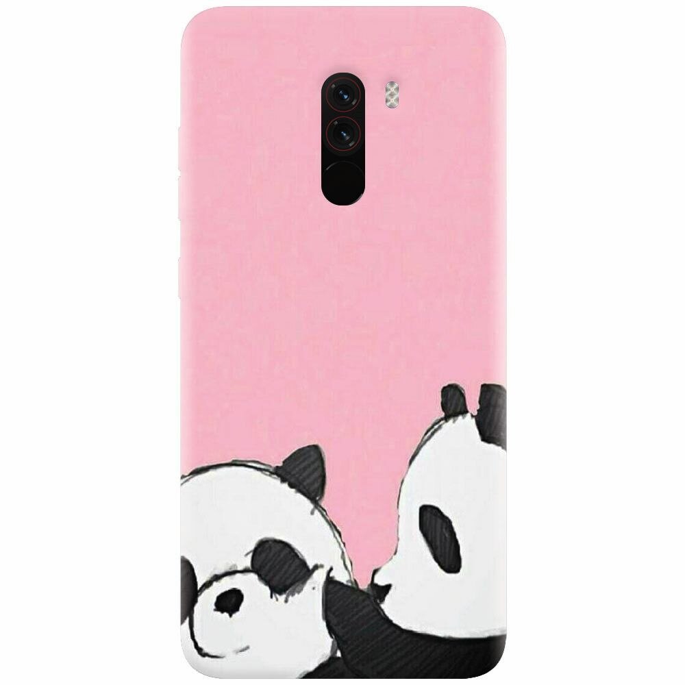 Husa silicon pentru Xiaomi Pocophone F1, Panda
