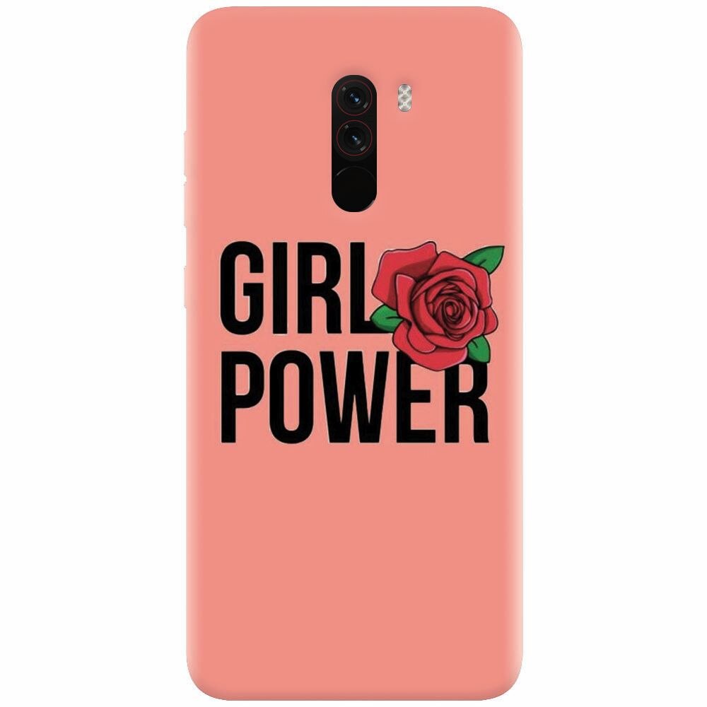 Husa silicon pentru Xiaomi Pocophone F1, Girl Power 2