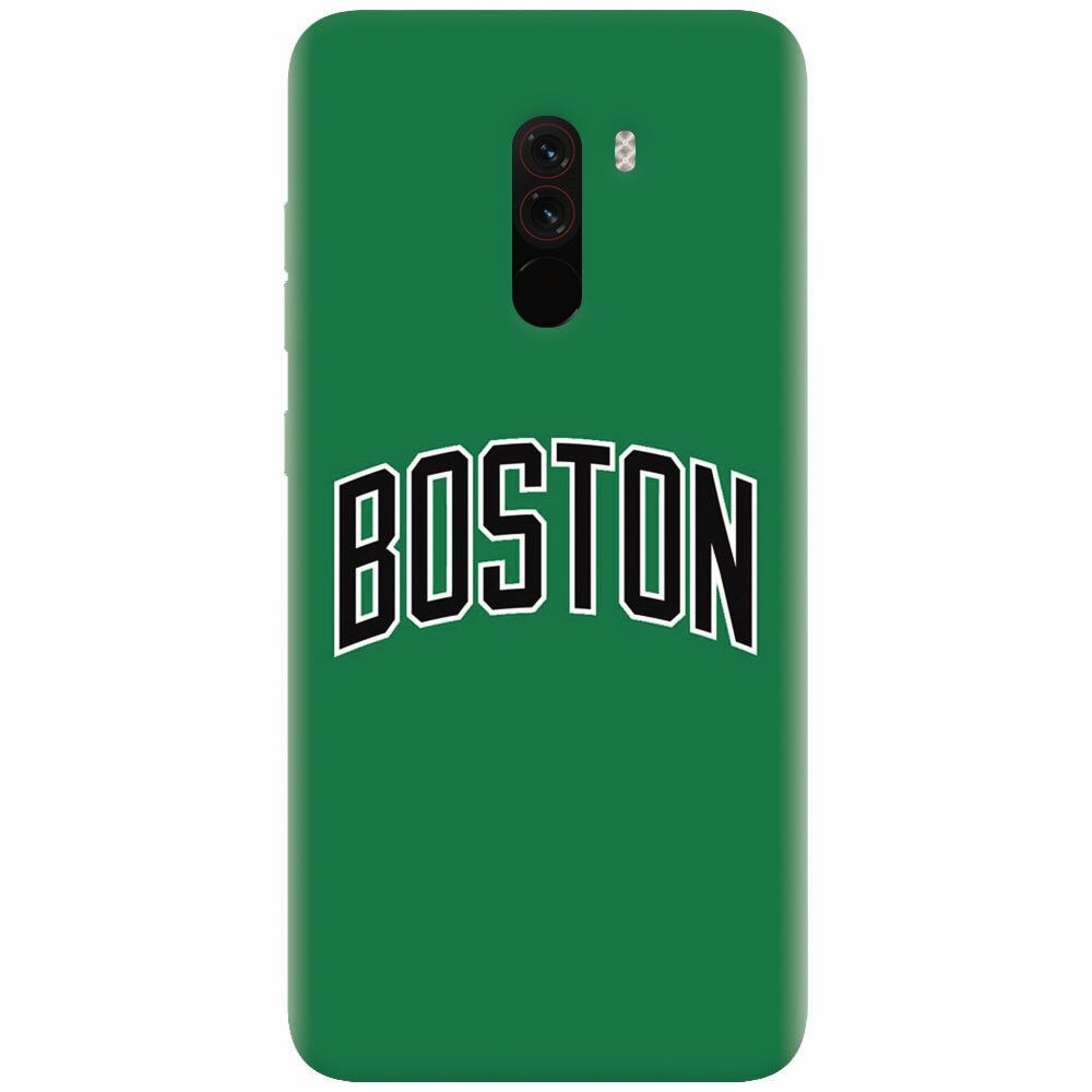 Husa silicon pentru Xiaomi Pocophone F1, NBA Boston Celtics