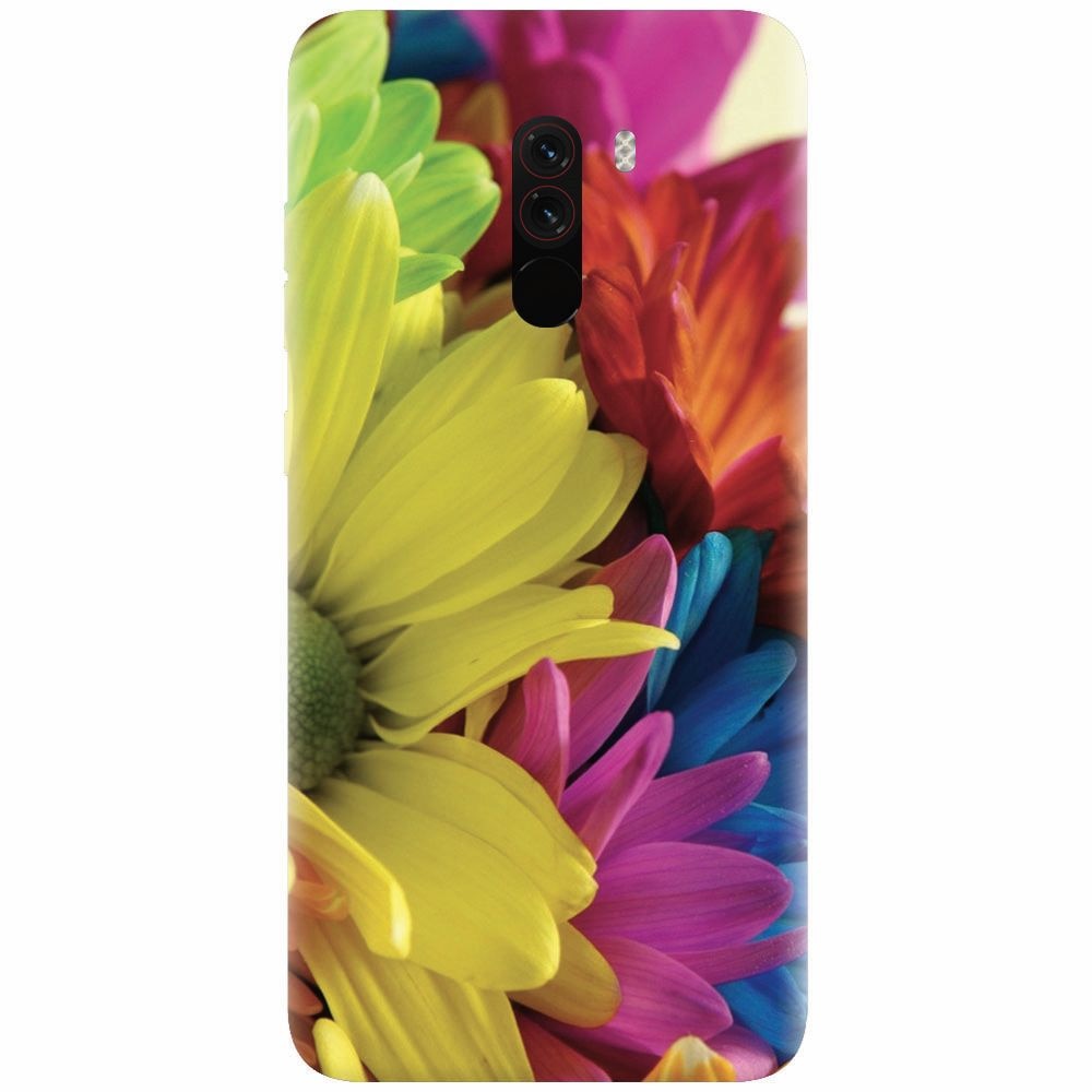 Husa silicon pentru Xiaomi Pocophone F1, Flower
