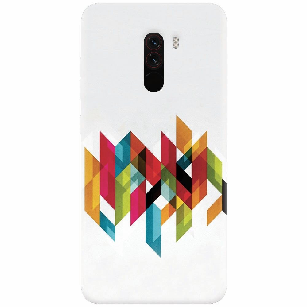 Husa silicon pentru Xiaomi Pocophone F1, Geometric