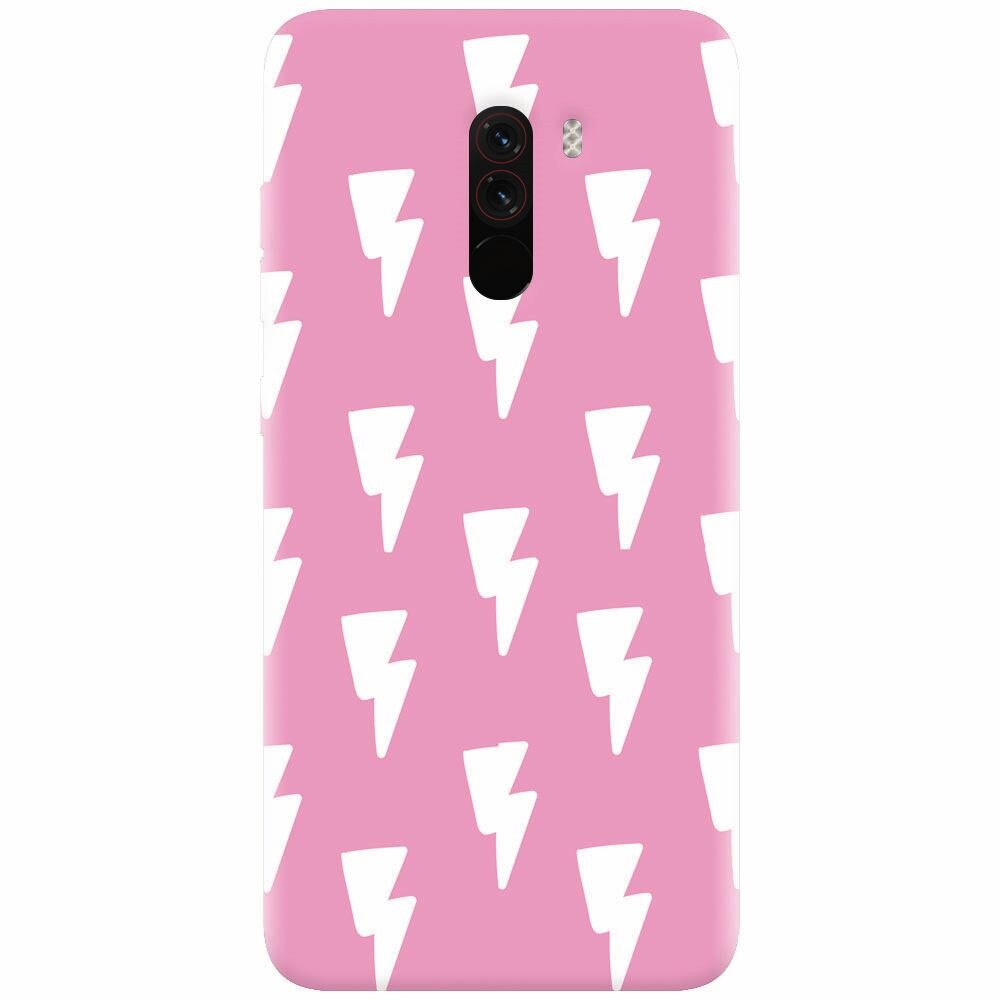 Husa silicon pentru Xiaomi Pocophone F1, Electric Pink