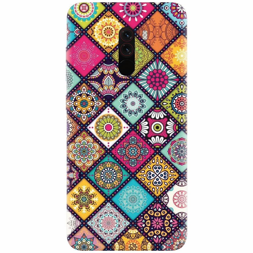 Husa silicon pentru Xiaomi Pocophone F1, Mandala Pattern