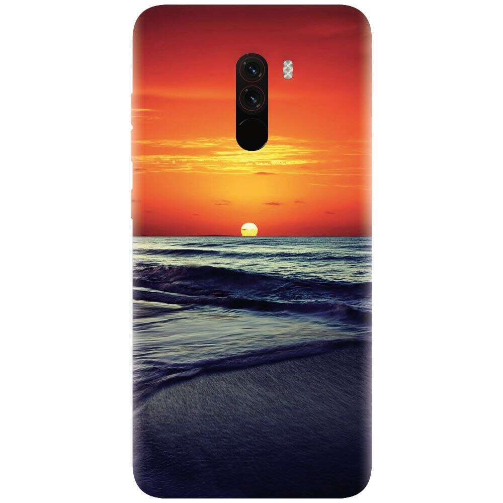 Husa silicon pentru Xiaomi Pocophone F1, Ocean Sunset