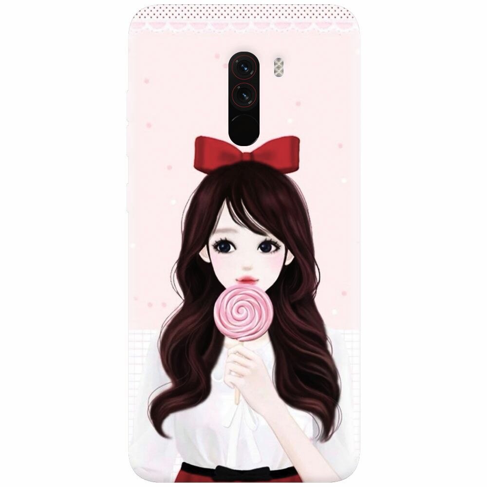 Husa silicon pentru Xiaomi Pocophone F1, Girly 001
