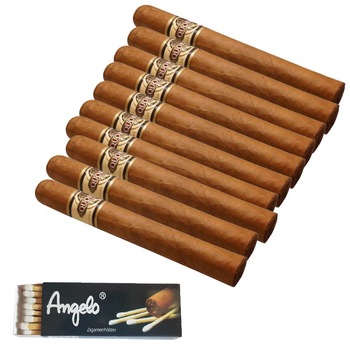 Set 10 Trabucuri Quorum Corona Shade plus Chibrituri pentru Trabucuri Set 10 Trabucuri Quorum Corona Shade plus Chibrituri pentru Trabucuri