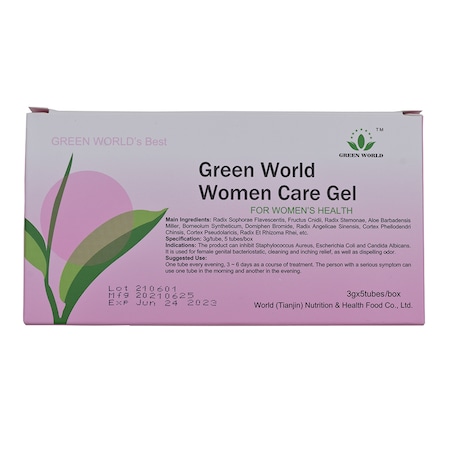 Gel bactericid pentru igiena intima, Green World, 5 buc