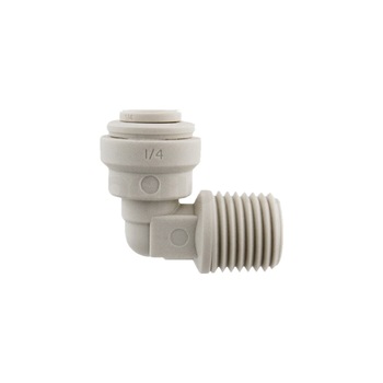 Adaptor cot John Guest mufa rapida 1/4 niplu 1/4 PP480822W Adaptor cot John Guest mufa rapida 1/4 niplu 1/4 PP480822W