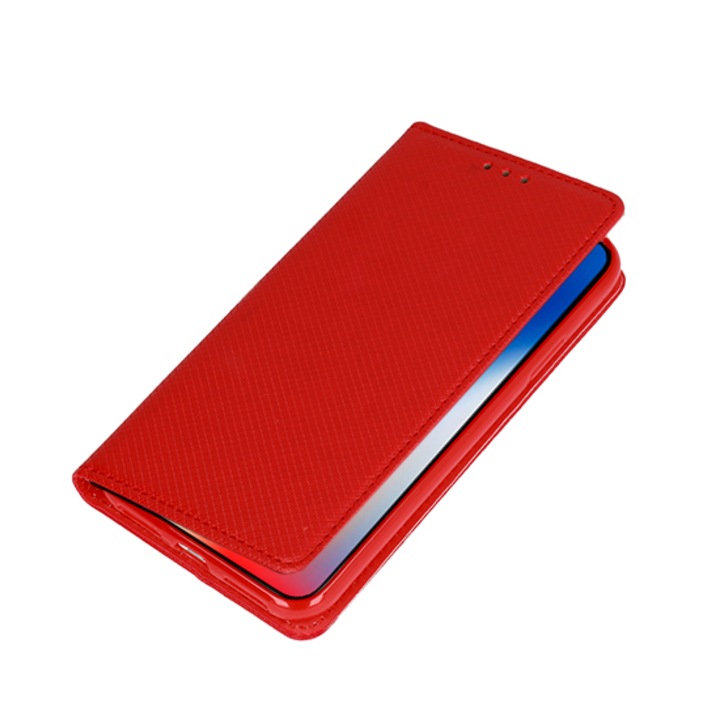 Тефтер FENiX® Smart Magnet Book Case Samsung Galaxy Note 10 Plus, Червен