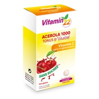 vitamina c naturala acerola 1000 vegan cu gust de cirese 24 cp imagen 0_0_0