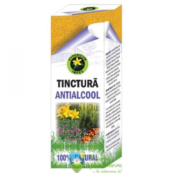 Tinctura Antialcool Hypericum Impex 50 ml