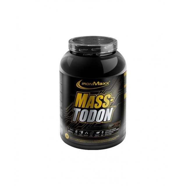 Supliment nutritiv, Gainer Masstodon 2kg, vanilie, ironmaxx
