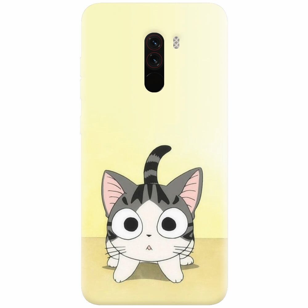 Husa silicon pentru Xiaomi Pocophone F1, Cute Ktty