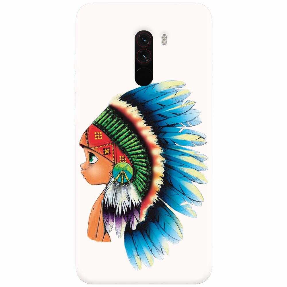 Husa silicon pentru Xiaomi Pocophone F1, Indian Boy