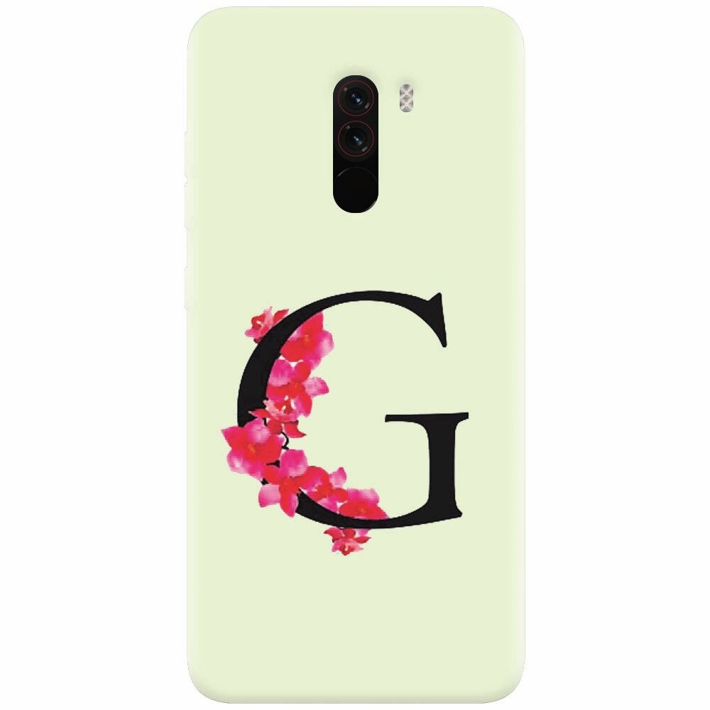 Husa silicon pentru Xiaomi Pocophone F1, Litera G