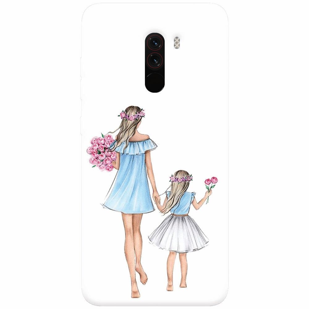Husa silicon pentru Xiaomi Pocophone F1, Mom's Princess