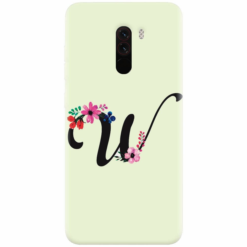 Husa silicon pentru Xiaomi Pocophone F1, Litera W