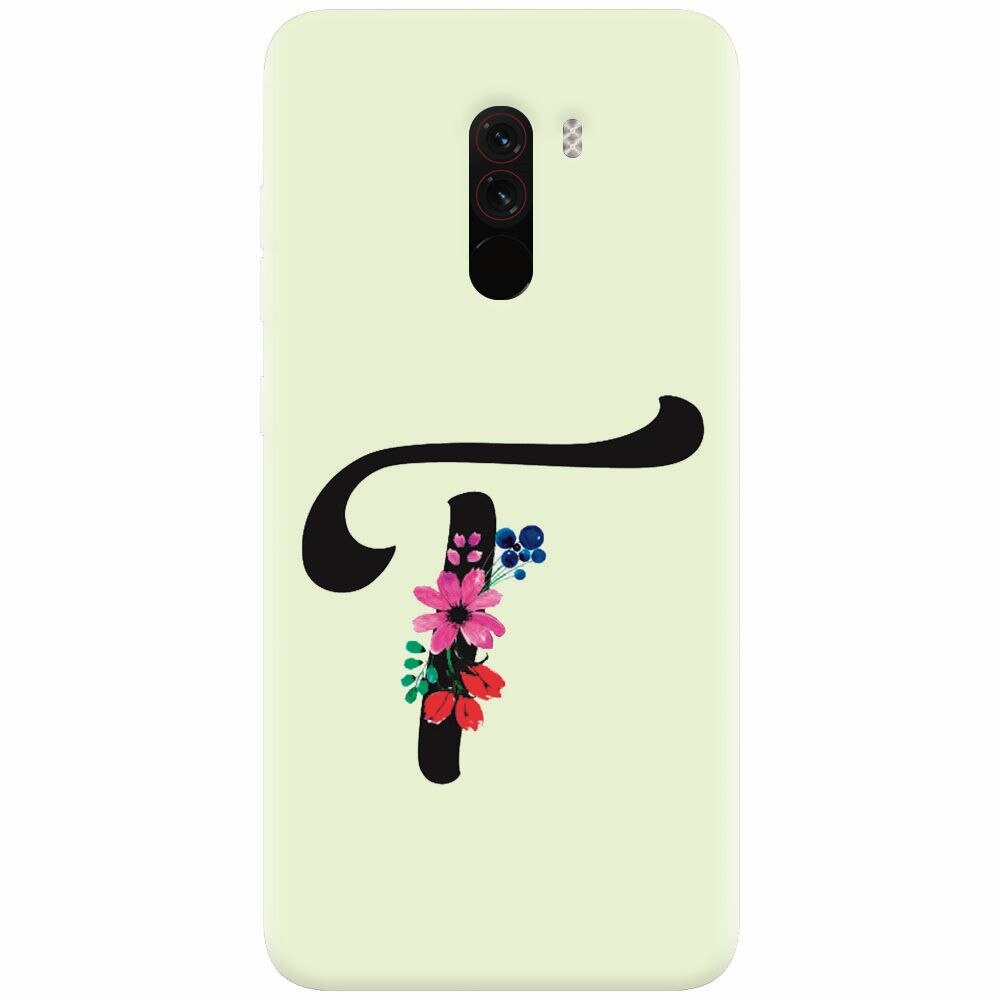 Husa silicon pentru Xiaomi Pocophone F1, Litera T