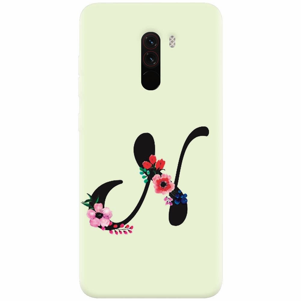 Husa silicon pentru Xiaomi Pocophone F1, Litera N