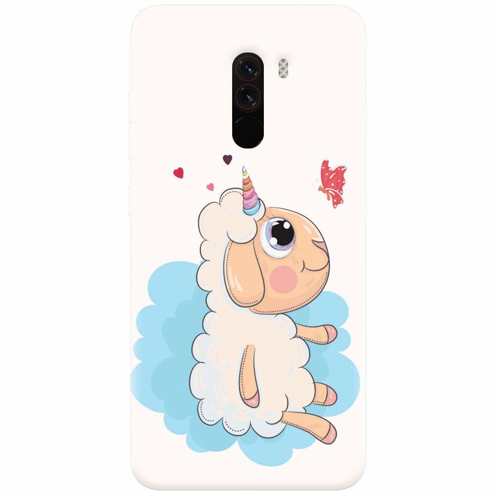Husa silicon pentru Xiaomi Pocophone F1, Sheep Star