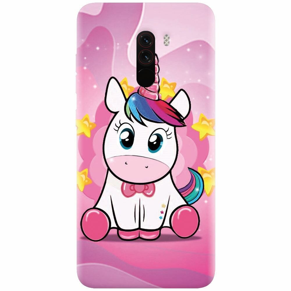 Husa silicon pentru Xiaomi Pocophone F1, Dream Like A Unicorn