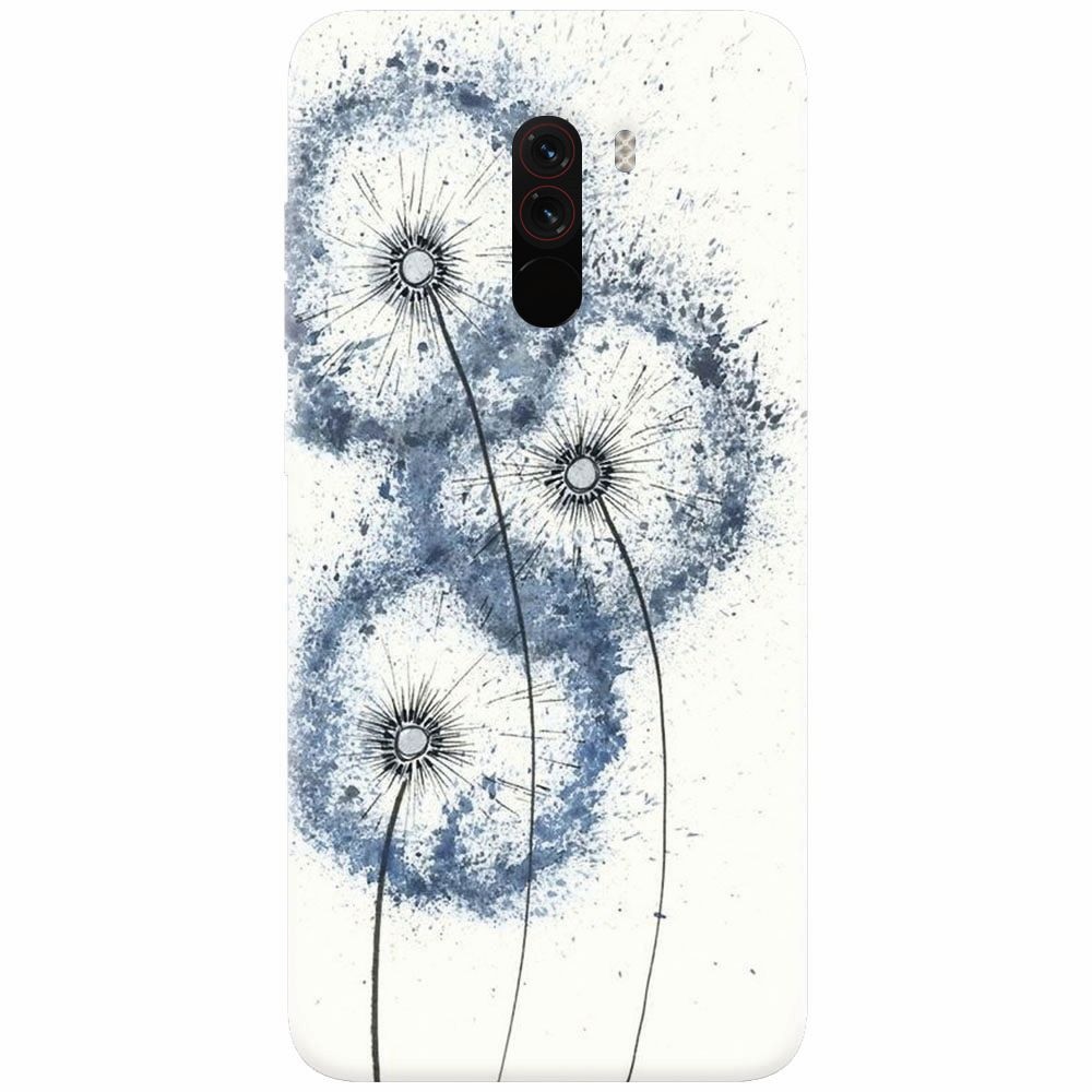 Husa silicon pentru Xiaomi Pocophone F1, Dandelion