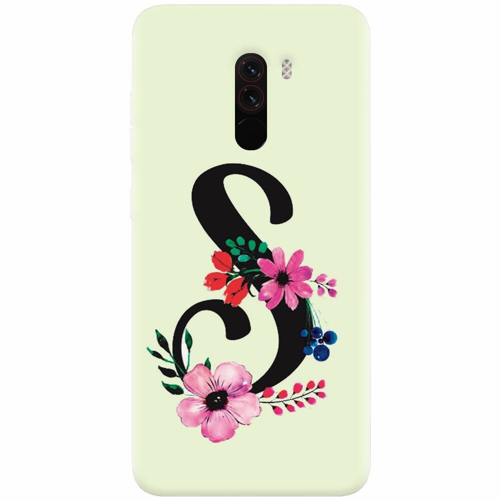 Husa silicon pentru Xiaomi Pocophone F1, Litera S