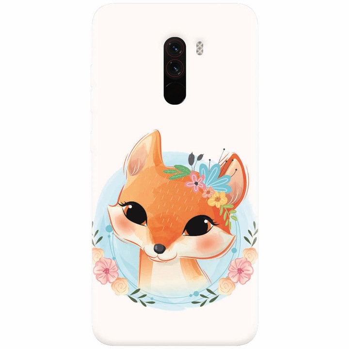 Husa silicon pentru Xiaomi Pocophone F1, Foxy