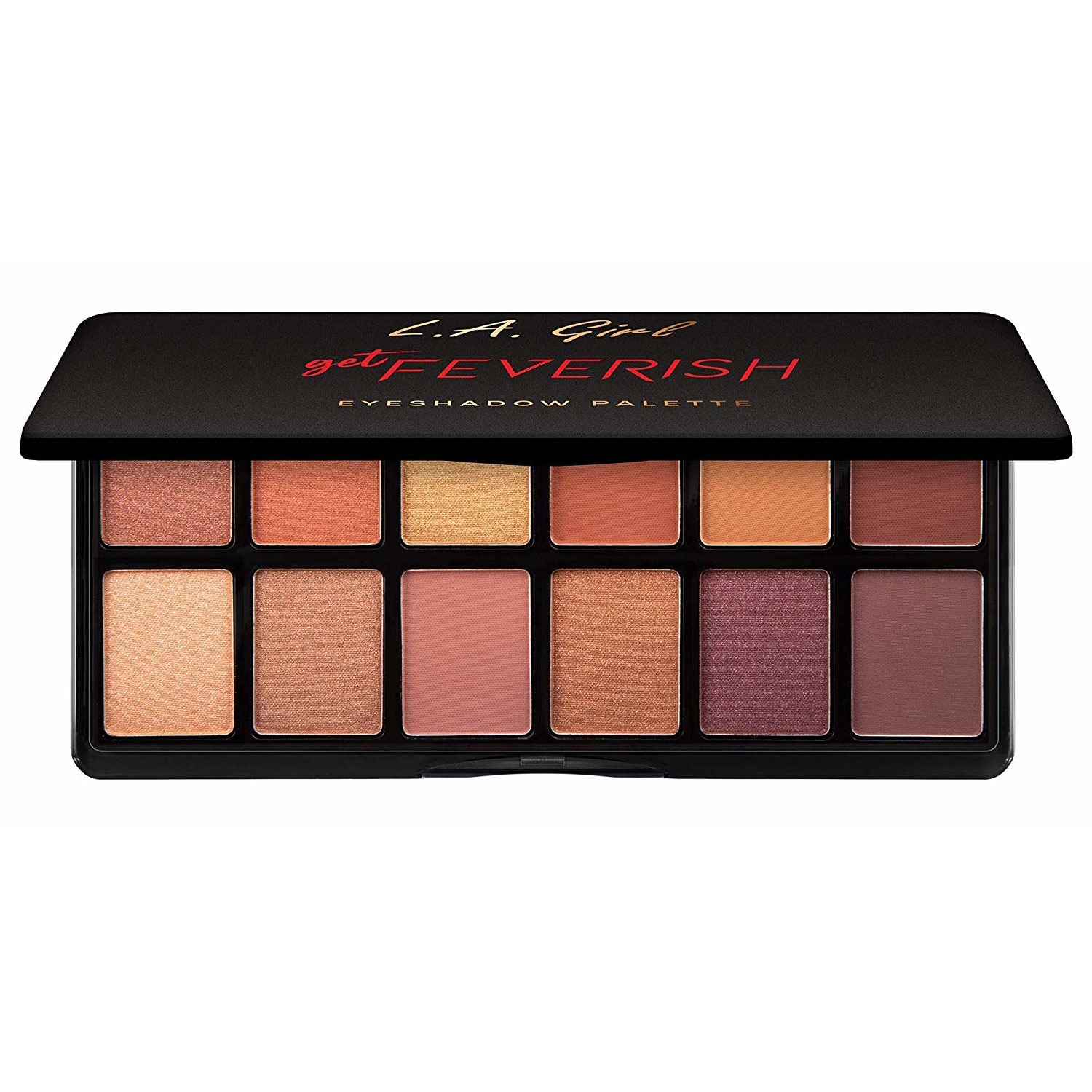 Paleta de farduri L.A. Girl Fanatic Eyeshadow Palette Get Feverish