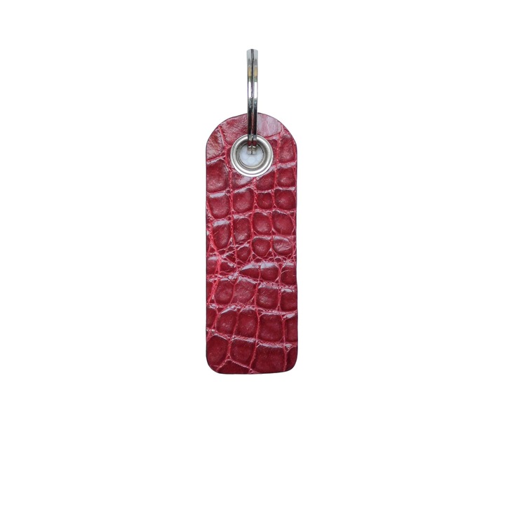 Breloc din Piele de Crocodil Sacro 13