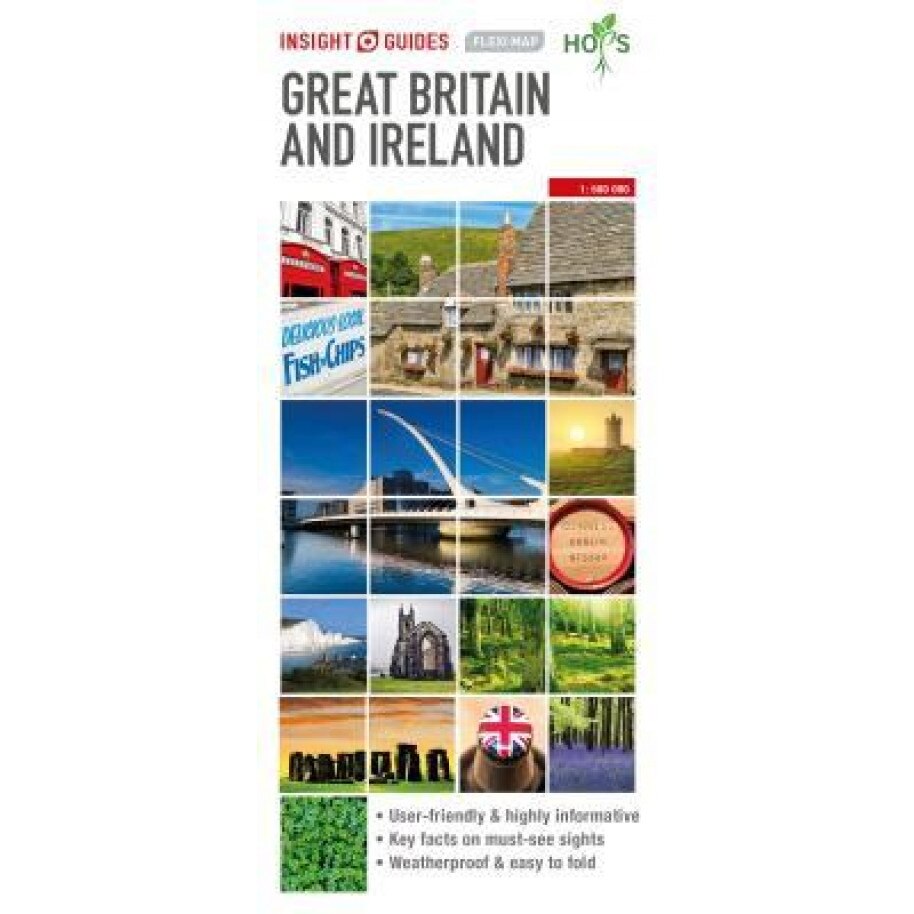 Insight Flexi Map Great Britain & Ireland, Insight Guides (Author)