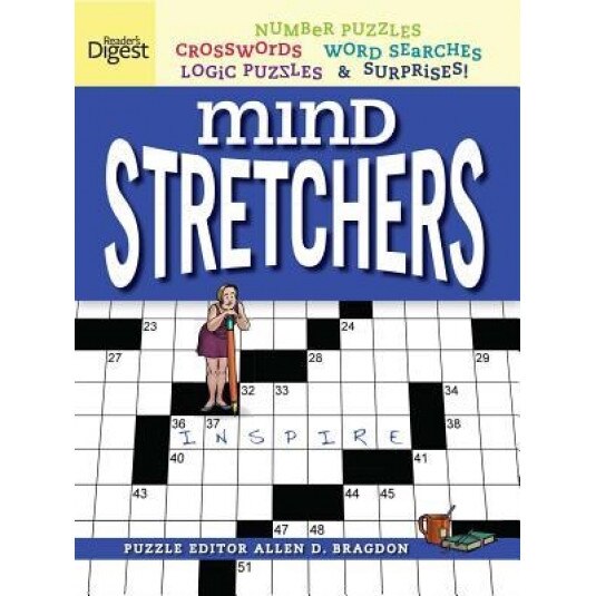 Mind Stretcher's Puzzle Book: Number Puzzles, Crosswords, Word Searches, Logic Puzzles & Surprises, Bragdon D. Allen (Editor)