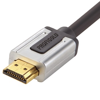 Cablu conector HDMI cu functie Ethernet 1.0 metru, negru Cablu conector HDMI cu functie Ethernet 1.0 metru, negru