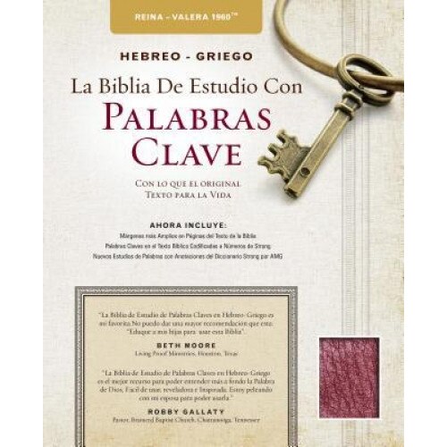 The Hebrew-Greek Key Word Study Bible Spanish Edition: Reina-Valera 1960 Edition Bonded Black, Spiros Zodhiates (Editor)