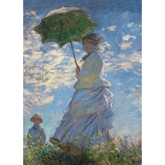 Woman with a Parasol Notebook, Claude Monet (Author)