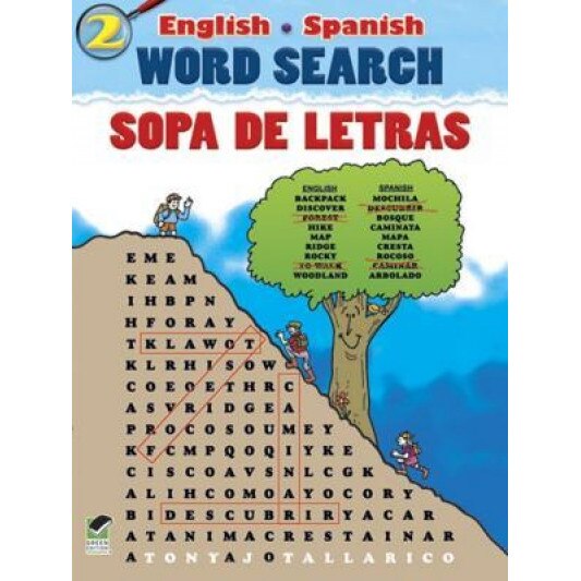 English-Spanish Word Search Sopa de Letras #2, Tony J. Tallarico (Author)