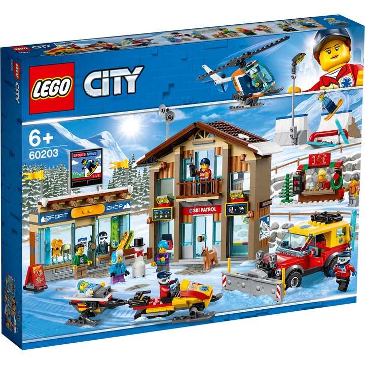 LEGO® City Town - Ски курорт 60203