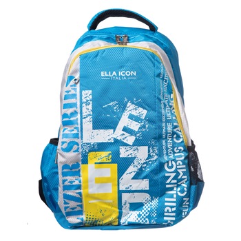 Rucsac Ella Icon Adventure, Albastru, 48x37x17 cm, 30 L Rucsac Ella Icon Adventure, Albastru, 48x37x17 cm, 30 L