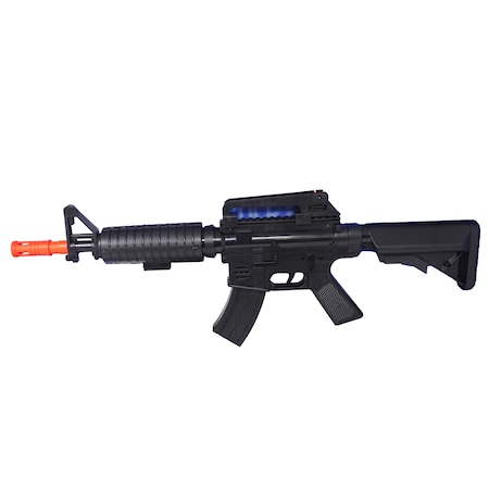 Set Politie Super Power Cu Mitraliera Vesta Antiglont Masca Statie Catuse Bomba Baston Insigna 8 Piese Emag Ro