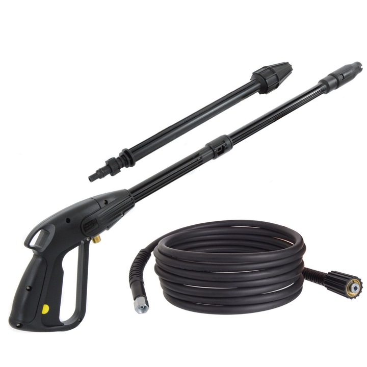 Pistole Duza Rotativa si Reglabil cu Lance 10m Furtun pentru Karcher K2-K5 M22