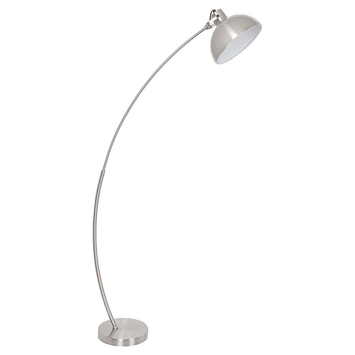 Lampadar modern Otto, crom satinat, E27, 1x60W