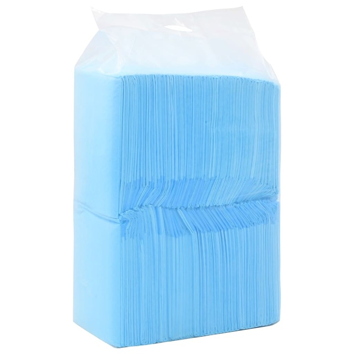 Set de 100 covorase igienice pentru caini, vidaXL, 90 x 60 cm