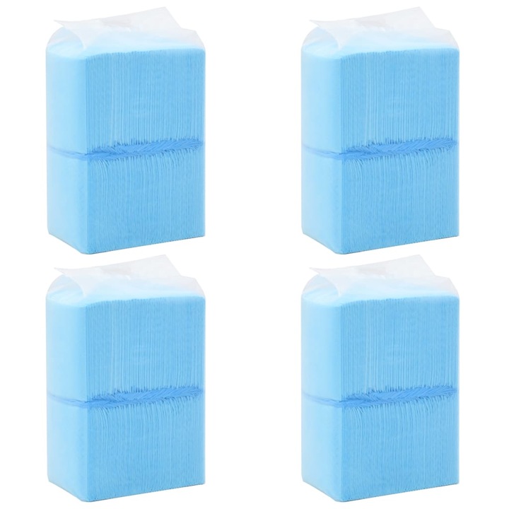 Set de 400 covorase igienice pentru caini, vidaXL, 45 x 33 cm